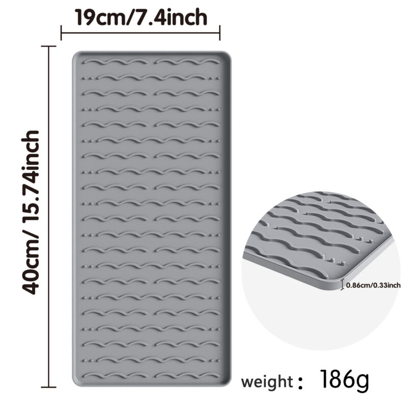 Wavy Silicone Coffee Mat - Image 5